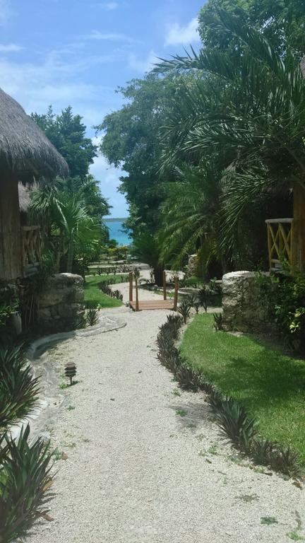 בקאלאר Villas Eco-Romanticas Kuuch Ka'Anil מראה חיצוני תמונה